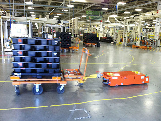 logistics warehousing agv