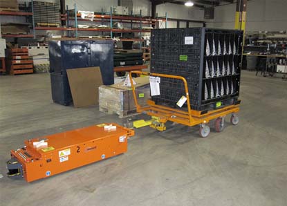 agv automatic forklift